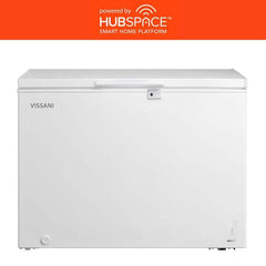 8.8 cu. ft. Hubspace Powered Manual Defrost Convertible Chest Freezer with LED Light in White