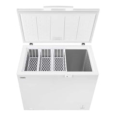 8.8 cu. ft. Hubspace Powered Manual Defrost Convertible Chest Freezer with LED Light in White