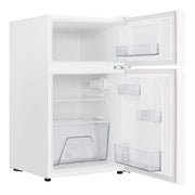 3.1 cu. ft. 2-Door Mini Refrigerator in White With Freezer, ENERGY STAR