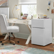 3.1 cu. ft. 2-Door Mini Refrigerator in White With Freezer, ENERGY STAR