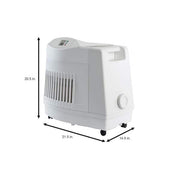 CONSOLE 3.6-Gal. Cool Mist Evaporative Whole House Humidifier for 3,600 sq. ft., White
