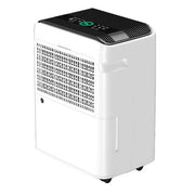 50 pt. 4,500 sq. ft. Dehumidifier in White with Drain Hose and Bucket, Auto Defrost, Low Noise, Dehumidify Efficiently