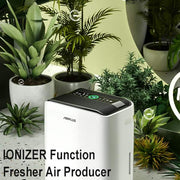 50 pt. 4,500 sq. ft. Dehumidifier in White with Drain Hose and Bucket, Auto Defrost, Low Noise, Dehumidify Efficiently