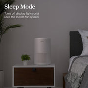 White PlasmaPro Smart True HEPA Smart Air Purifier, 178 sq. ft.