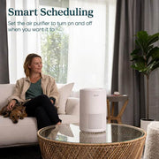White PlasmaPro Smart True HEPA Smart Air Purifier, 178 sq. ft.
