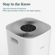 PlasmaPro 600S Smart 635 sq.ft. Black Panel True HEPA Air Purifier