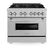 ZLINE 36" Bundled Stainless DualRange RangeHood Dishwasher 3KP-RASRH36-DW