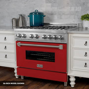 ZLINE 30" Bundle Range RAS-RM-30 & Range Hood 8654RM-30, 2KP-RASRMRH30