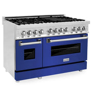 ZLINE 48" Bundle Range RA-BM-48 & Wall Range Hood KB-48, 2KP-RABMRH48