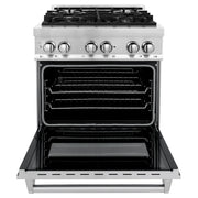 ZLINE 30 " Package Range RA30, Range Hood KB, Microwave MWD-1 , Dishwasher DWV-24,  4KP-RARH30-MWDWV