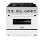 ZLINE 36" Bundle Range RA36 & Range Hood KB-36, 2KP-RAWMRH36