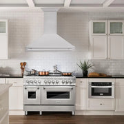 ZLINE 48" Autograph Stainless Steel Wall Range Hood, 8654STX-48