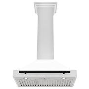 ZLINE 30" Autograph Stainless Wall Range Hood KB4STZ-30-MB
