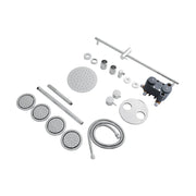 ZLINE Emerald Bay Thermostatic Shower System with Body Jets EMBY-SHS-T3-CH