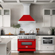 ZLINE 36" DuraSnow® Stainless Steel Range Hood 8654SNX-RM-36