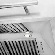 ZLINE 30" DuraSnow® Stainless Steel Range Hood with Color Shell Options 8654SNX-RG-30