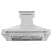 ZLINE 48" Autograph Stainless Red Wall Range Hood 8654STX-RG-48