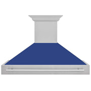 ZLINE 48" Autograph DuraSnow Stainless Wall Range Hood 8654SNX-BM-48