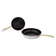 ZLINE 10-Piece Non-Toxic Stainless Steel and Nonstick Ceramic Cookware Set CWSETL-NS-10