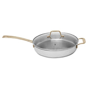ZLINE 10-Piece Non-Toxic Stainless Steel and Nonstick Ceramic Cookware Set CWSETL-NS-10