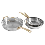 ZLINE 10-Piece Stainless Steel Non-Toxic Cookware Set CWSETL-ST-10