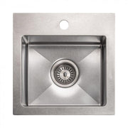 ZLINE 15" Topmount Single Bowl Bar Sink DuraSnow Stainless Steel, STS-15S