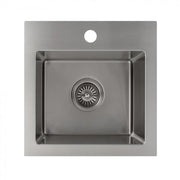 ZLINE 15" Topmount Single Bowl Bar Sink in Stainless Steel, STS-15