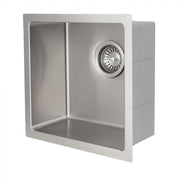 ZLINE 15" Undermount Single Bowl Bar Sink in Stainless Steel, SUS-15