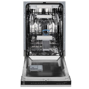 ZLINE 18" Dishwasher in Custom Panel Ready, Stainless Tub, DWV-304-18
