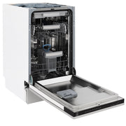 ZLINE 18" Dishwasher in Custom Panel Ready, Stainless Tub, DWV-304-18