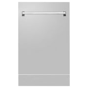 ZLINE 18" Dishwasher in Custom Panel Ready, Stainless Tub, DWV-304-18