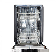 ZLINE 18" Dishwasher in Unfinished Wood with Stainless Steel Tub, DW-UF-18