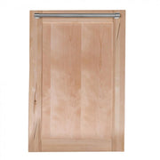 ZLINE 18" Dishwasher in Unfinished Wood with Stainless Steel Tub, DW-UF-H-18
