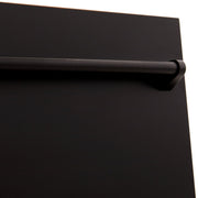 ZLINE 18" Dishwasher, Oil Rubbed Bronze panel, Stainless Tub, DWV-ORB-18