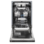 ZLINE 18" Dishwasher, White Matte panel, Stainless Tub, DWV-WM-18