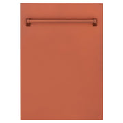 ZLINE 18" Dishwasher with Copper panel, Stainless Tub, DWV-C-18