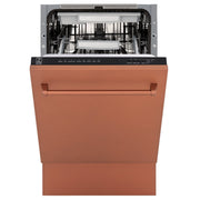 ZLINE 18" Dishwasher with Copper panel, Stainless Tub, DWV-C-18