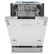 ZLINE 18 in. Compact Top Control Dishwasher with Stainless Steel Tub and Modern Style Handle, DW-BS-H-18