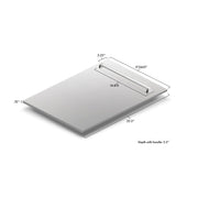 ZLINE 18" Tallac Series 3rd Rack Top Control Dishwasher in Custom Panel Ready with Stainless Steel Tub, DWV-UF-18