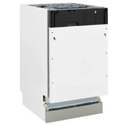 ZLINE 18" Tallac Series 3rd Rack Top Control Dishwasher in Custom Panel Ready with Stainless Steel Tub, DWV-UF-18