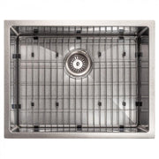 ZLINE 23" Undermount Single Bowl Sink DuraSnow Stainless Steel, SRS-23S