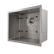 ZLINE 23" Undermount Single Bowl Sink in Stainless Steel, SRS-23