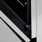 ZLINE 24" Autograph Gas Range Gas, DuraSnow, RGSZ-SN-24-MB