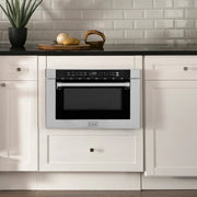 ZLINE 24" Built-in Microwave Drawer, Stainless Steel, MWD-1-H