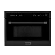 ZLINE 24" Convection Microwave, Black Stainless, MWO-24-BS