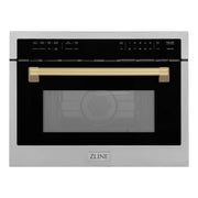 ZLINE 24" Convection Microwave, Stainless Steel, Bronze MWOZ-24-CB