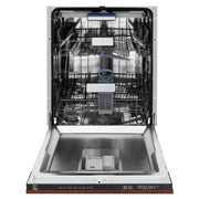ZLINE 24" Dishwasher, Hammered Copper panel, Stainless Tub, DWV-HH-24