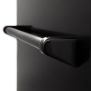 ZLINE 24" Dishwasher In Black Stainless Steel, Stainless Tub, DW-BS-24