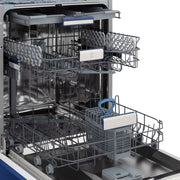ZLINE 24" Dishwasher in Blue Matte panel, Stainless Tub, DWV-BM-24