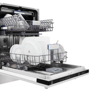ZLINE 24" Dishwasher in Custom Panel Ready, Stainless Tub, DWV-304-24
